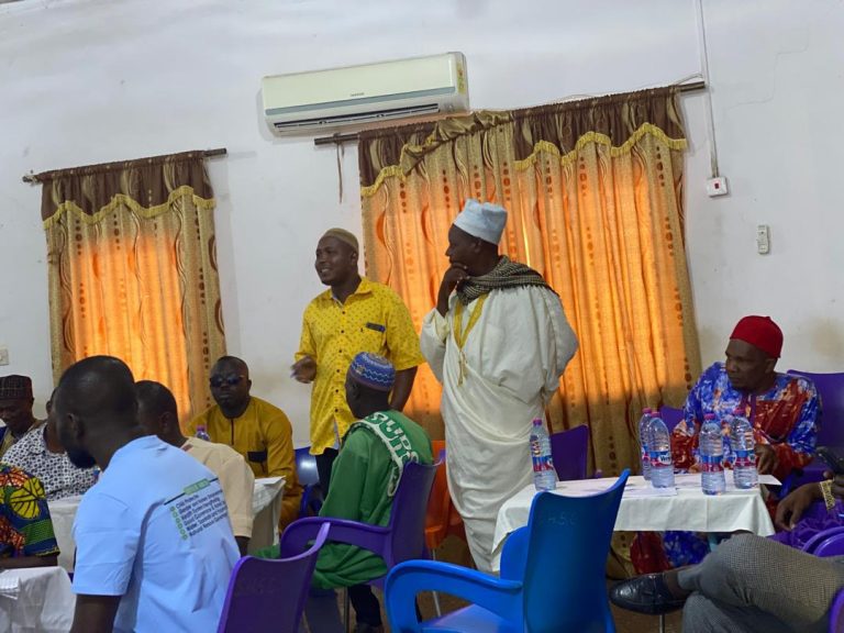 Participants at the zoonotic disease reporting planning workshop in West Africa
