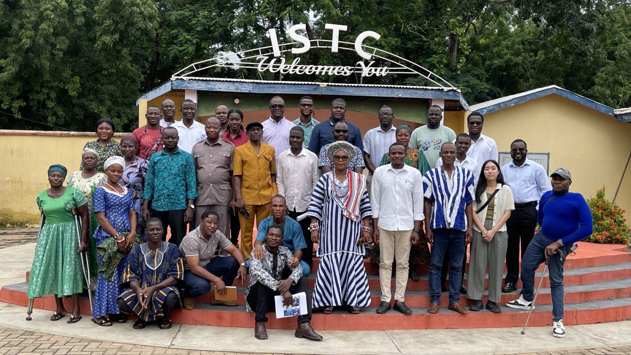 Participants at the social protection and water security results workshop in Ghana