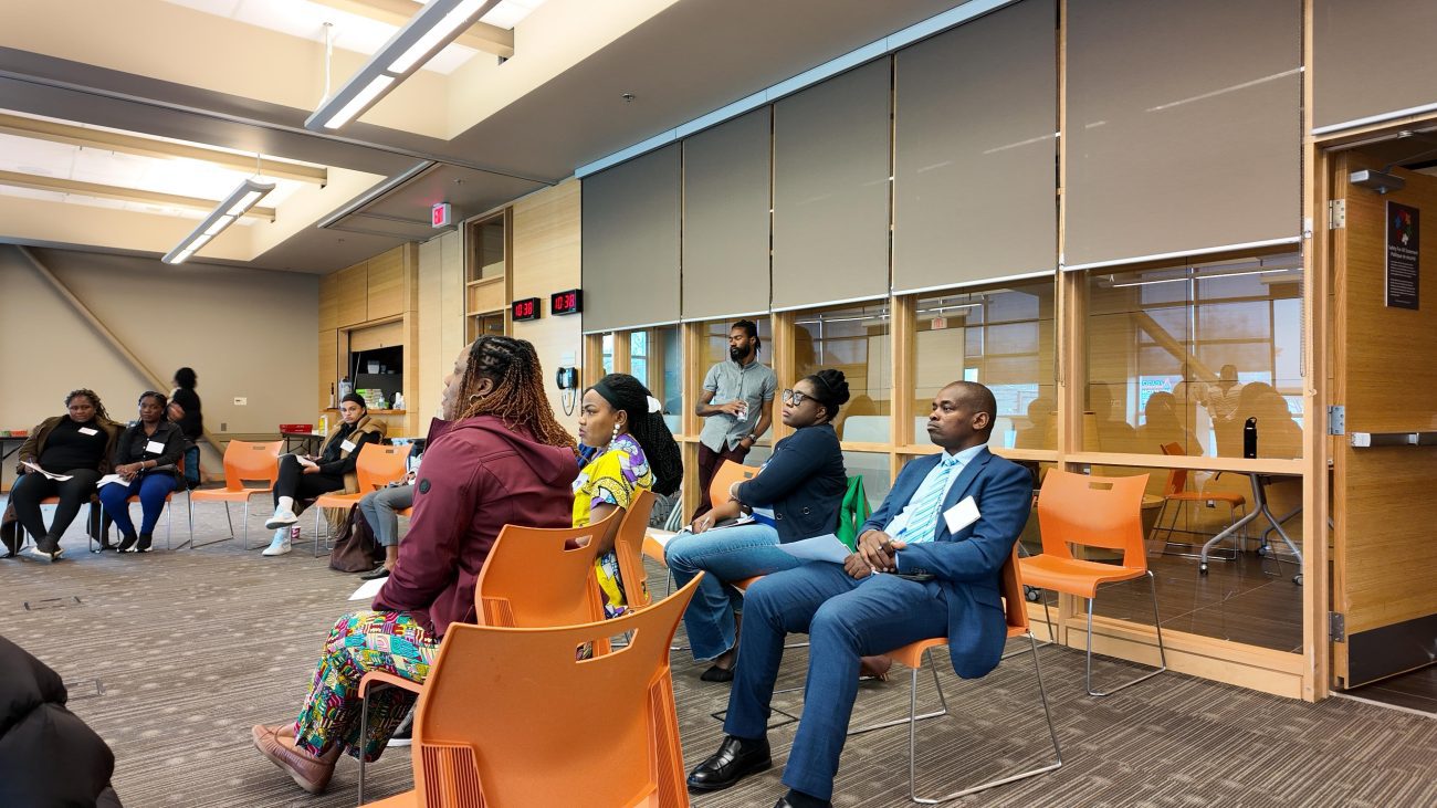Participants at the early childhood education knowledge translation workshop in Ontario