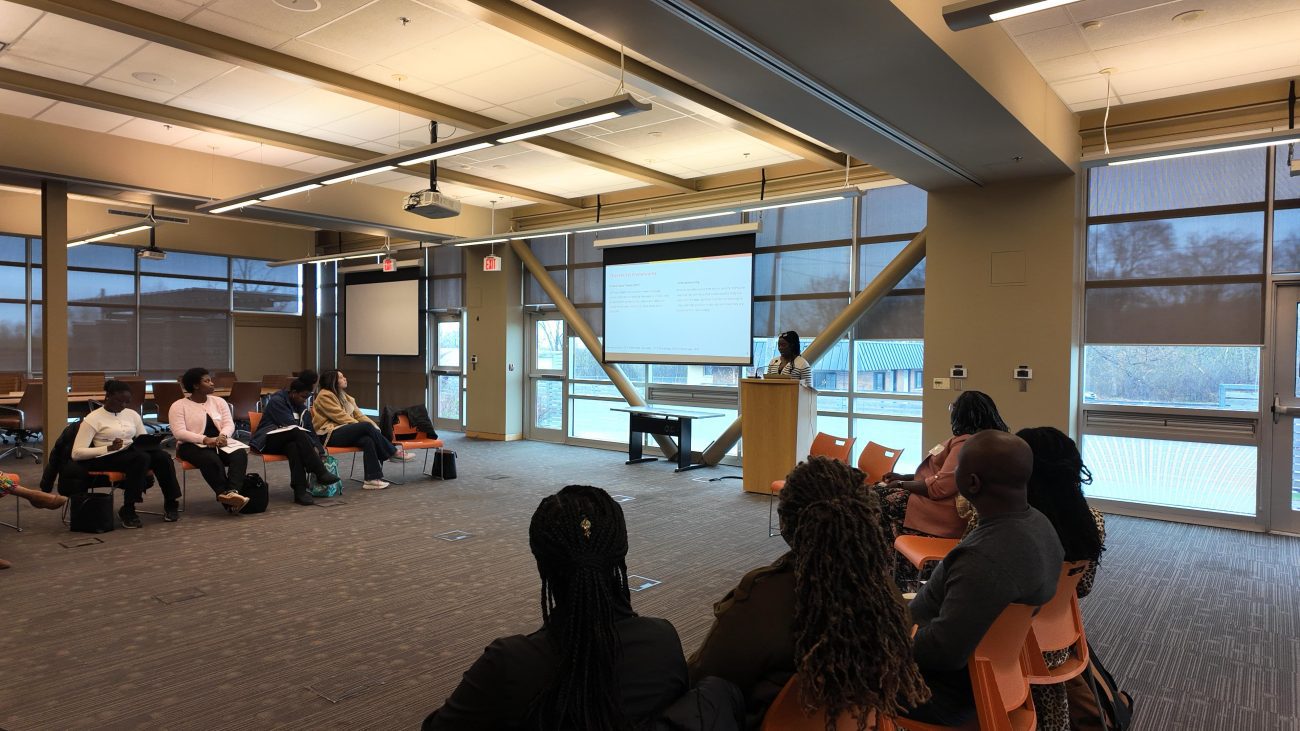 Participants at the early childhood education knowledge translation workshop in Ontario