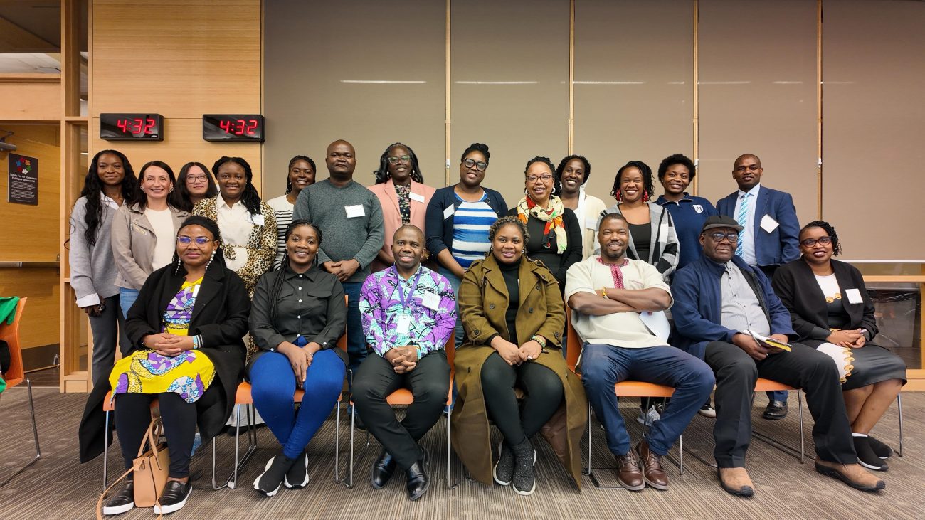 Participants at the early childhood education knowledge translation workshop in Ontario