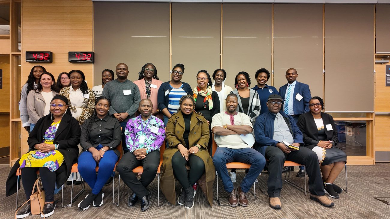 Participants at the early childhood education knowledge translation workshop in Ontario