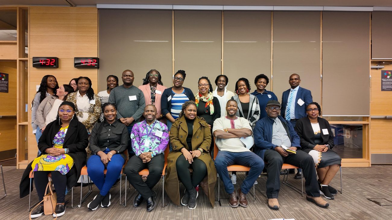 Participants at the early childhood education knowledge translation workshop in Ontario