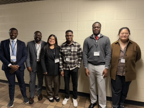 Lab members at the Canadian Association of Geographers – Ontario Division annual meeting